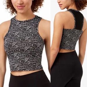 Material Girl Activewear Racerback Crop Top